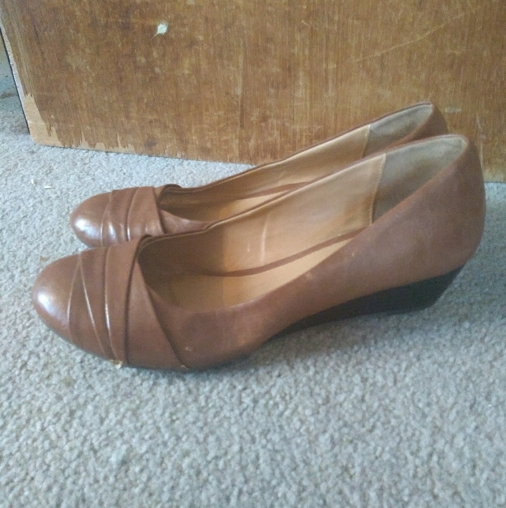 Brown Wedge Shoes